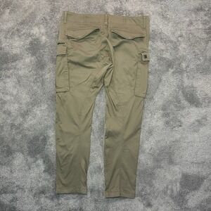 G-Star Raw Cargo Pants Rovic Zip 3D Tapered Mens 38x34 (fits 41x33) Olive Green
